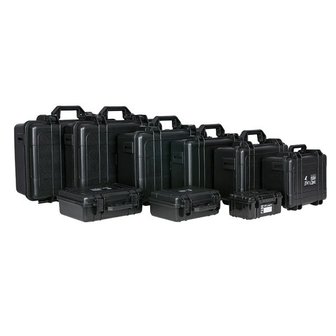 MDP Daily case 7 ABS transport case, black, IP-65