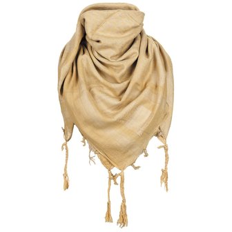 PLO scarf &quot;Shemagh&quot; coyote tan