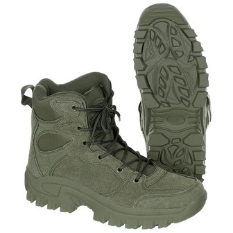 MFH Commando boots medium high, green