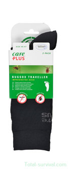 Care Plus Bugsox Traveller schwarz 2er pack