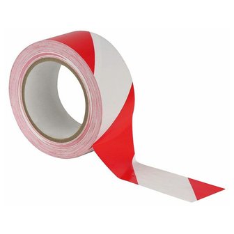 MDP Floor-Marking tape 50MM/33M rouge / blanc