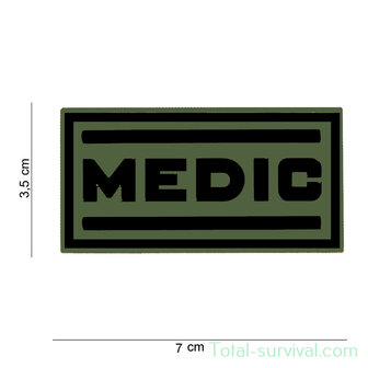 101 INC 3D PVC patch &quot; Medic green &quot;