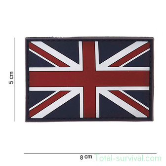 101 INC 3D PVC patch &quot; United Kingdom &quot; 