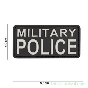 101 INC 3D PVC patch &quot; Military Police &quot; black