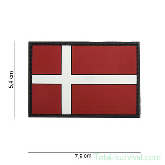 101 INC 3D PVC patch &quot; Denmark &quot;