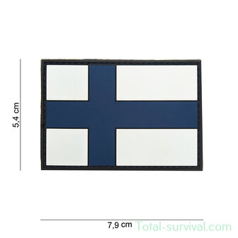 101 INC 3D PVC patch &quot; Finland &quot;