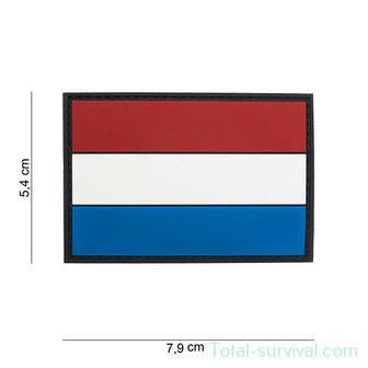 101 INC 3D PVC patch &quot;  Luxembourg &quot;