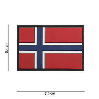 101 INC 3D PVC patch &quot; Norway &quot;