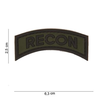 101 INC 3D PVC patch &quot; Recon &quot; Green