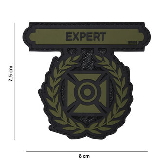 101 INC 3D PVC patch &quot; Expert &quot; green