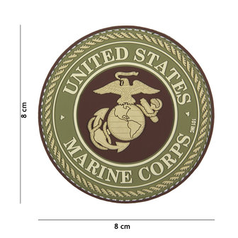 101 INC 3D PVC patch &quot; United States Marine Corps &quot;