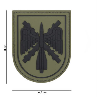 101 INC 3D PVC patch &quot; Spanish shield &quot;