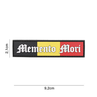 101 INC 3D PVC patch &quot; Memento Mori &quot; Belgium