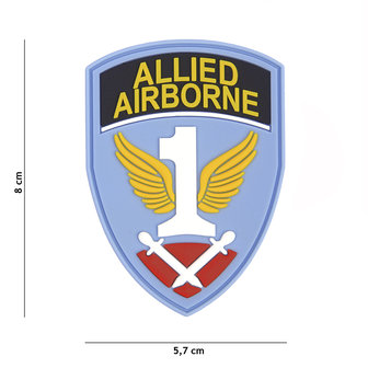 101 INC 3D PVC patch &quot; First allied Airborne army &quot;
