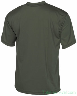 T-Shirt, &quot;Tactical&quot;, short-sleeved, OD green