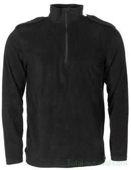 Britisches Polizei-shirt Fleece schwarz