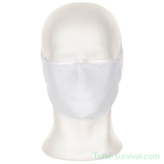 Masque buccal r&eacute;utilisable MFH, blanc