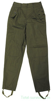 Pantalon de combat femme CZ/SK BDU M85, vert arm&eacute;e