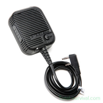 Z-Tactical Z126 P.T.T. handheld microphone Kenwood 2-pin connection