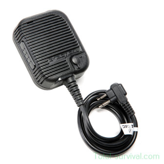 Z-Tactical Z126 P.T.T. Microphone &agrave; main Motorola 2-pin connection