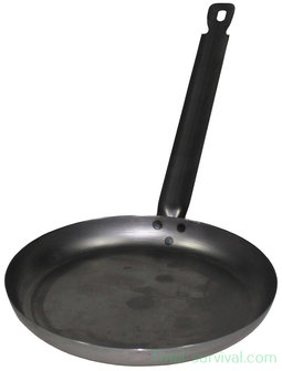 Hungarian iron frying pan, compact