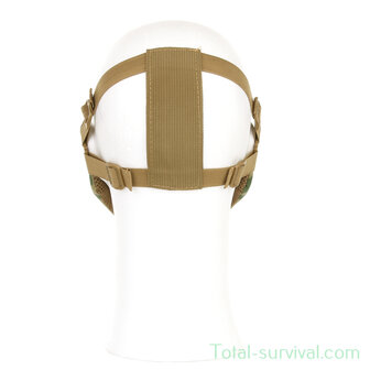 101 Inc Airsoft masque facial nylon / mesh, operation camo