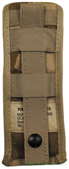 British army knife / torch pouch, MOLLE, desert DPM
