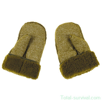 British army Mittens Gore-tex, &quot;ECW&quot;, with inner lining, Woodland DPM