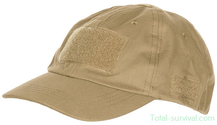 MFH US operations cap with velcro, coyote tan, adjustable