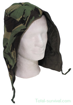 GB hood, Woodland DPM, for combat jacket