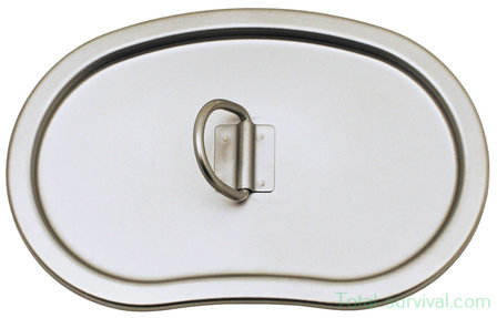 MFH Lid for US canteen cup, stainless steel
