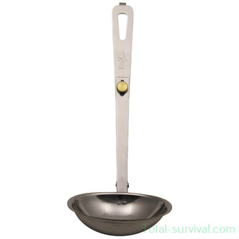 Fox outdoor Ladle, foldable, Stainless Steel, with bag