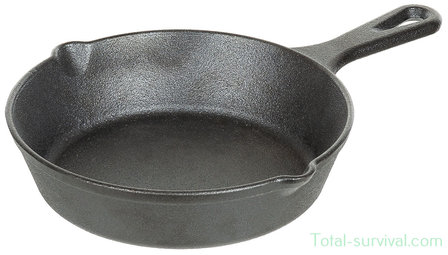 Fox outdoor Cast iron frying pan, with handle, 20CM diameter