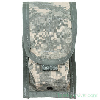 US M-4 double magazine pouch, MOLLE II, UCP AT-digital