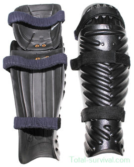 Deenside Riot Gear shin and knee pads hardshell level 2 BS7971-4:2001