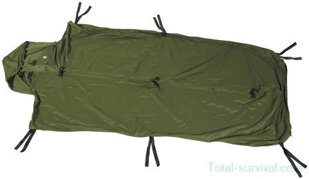 British Army sleeping bag liner, standard, OD green