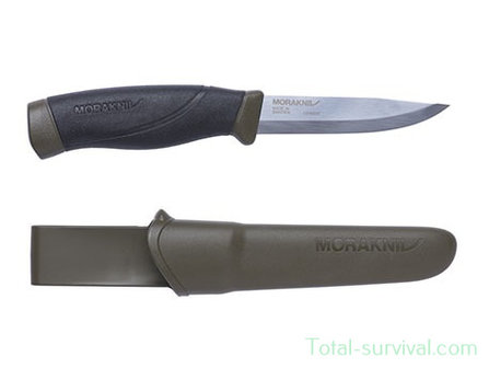 Couteau de bushcraft Morakniv Companion Heavy Duty MG (C) Clampack