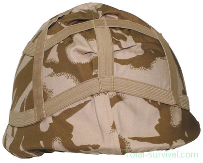British Helmet cover for GS MK6 combat helmet, desert DPM