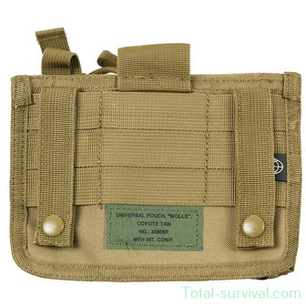 MFH Universal Pouch, &quot;MOLLE&quot;, coyote tan