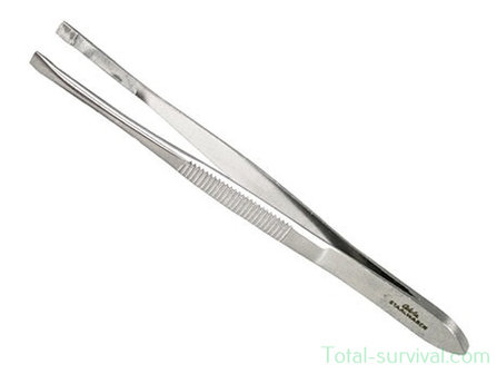 MDP Epilation Tweezers Straight Stainless / Satine