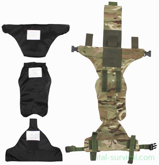British Osprey Body armor Tier 2 pelvic protection with soft armor fillers