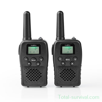 Radio bidirectionnelle de communication Nedis TK1000 PTT / VOX, jusqu&#039;&agrave; 10 km