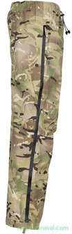 Pantalon de pluie de l&#039;arm&eacute;e britannique &quot;Lightweight&quot;, camouflage MTP Multicam