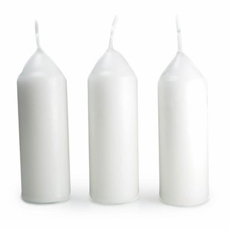 Uco 9 hour Candle White, 3 pack