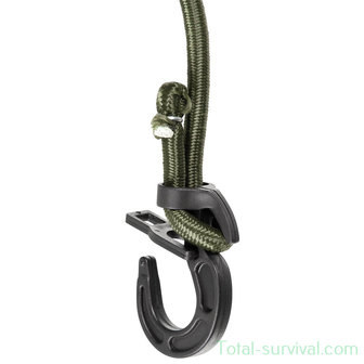 MFH Expander, 100 cm, OD green, snap lock, 8 mm