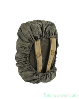 Mil-tec backpack rain cover small, OD green