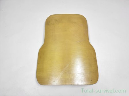 Italiaanse Kevlar body armour plaat, front