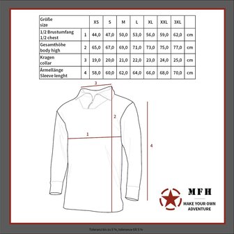 MFH US undershirt, long sleeve, level II, Gen III, coyote tan