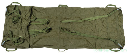 Brancard de sauvetage de l'arm&eacute;e britannique Lightweight, vert olive