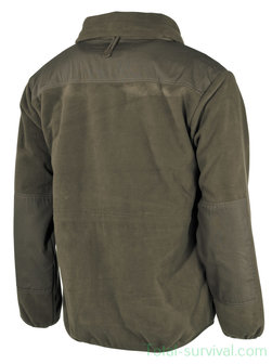 MFH Fleece Jacket, &quot;Alpin&quot;, OD green